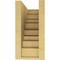 Ekena Millwork 5"W x 10"D x 10"H Classic Landon Rough Cedar Woodgrain TimberThane Corbel, Primed Tan CORUR05X10X10LANRCPR - alternate 6